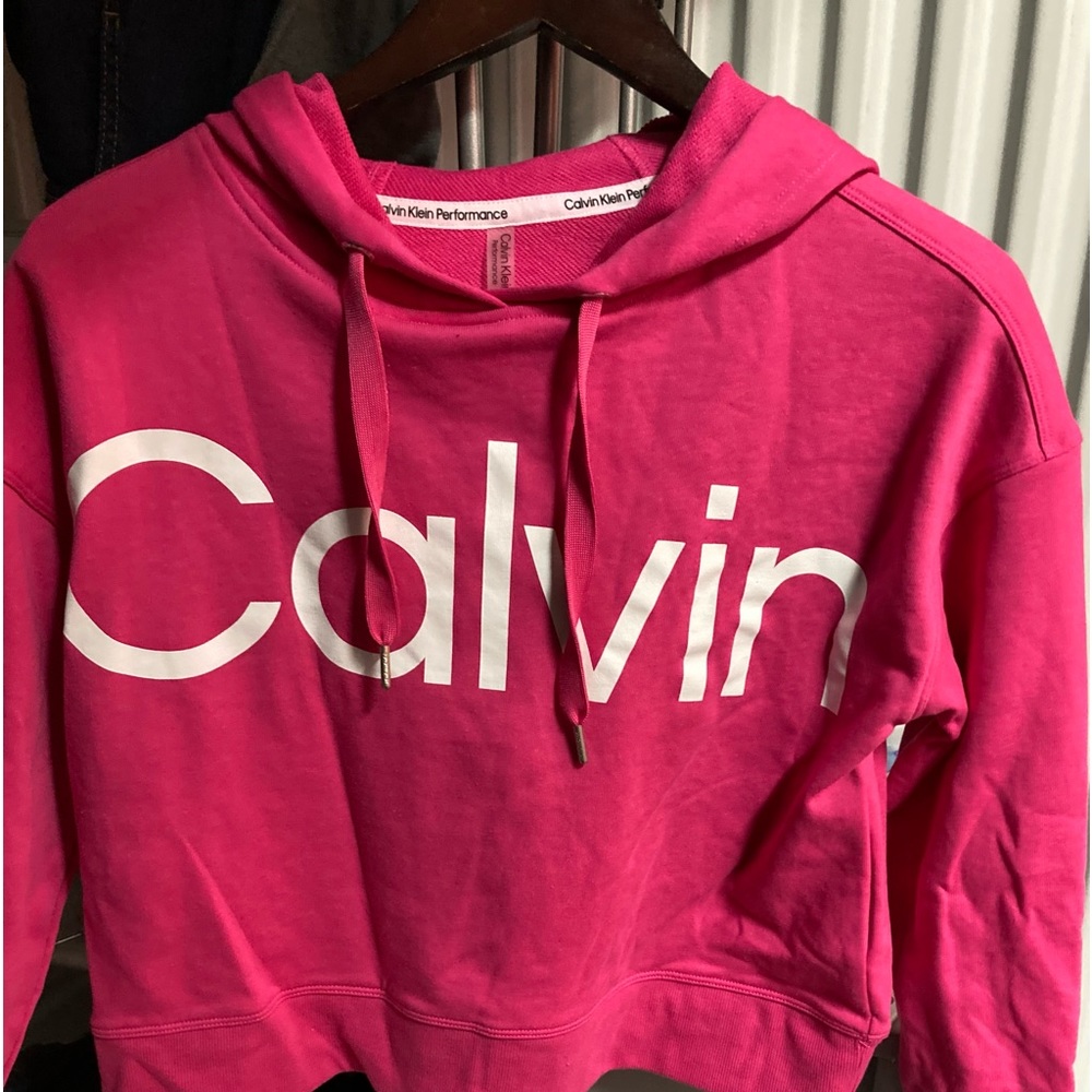 Calvin Klein sweater crop top kinda